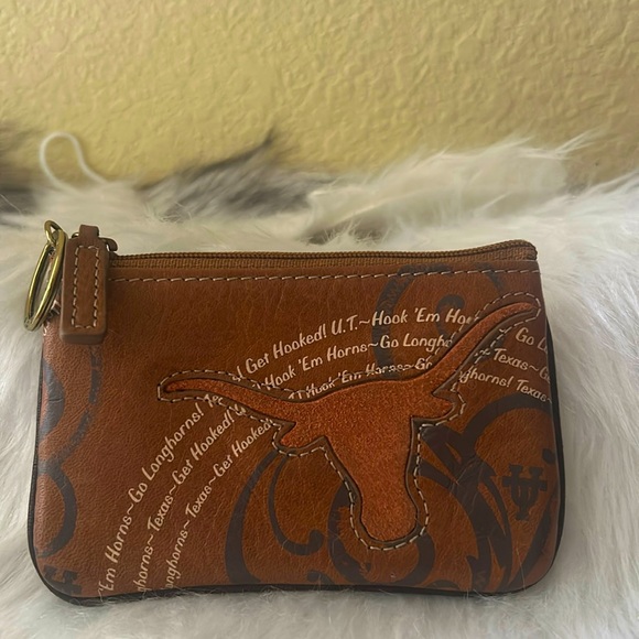 Fossil Handbags - Fossil University of Texas Long Horn key/card holder